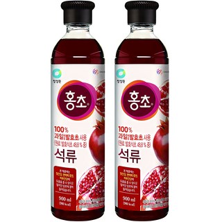 홍초 석류식초, 900ml, 2개