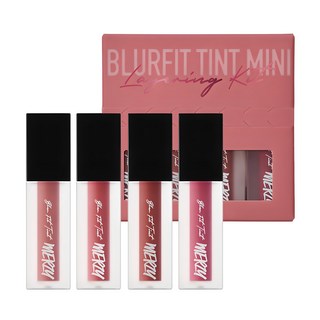 머지 블러핏 미니 레이어링 틴트 1.5g x 4종 키트, 쿨톤(BT5 절제, BT6 흥미, BT8 중독, BT12 몽환), 6g, 1개