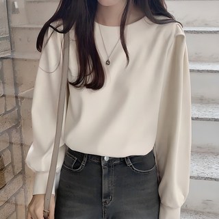 뮤리엘 숄더 소매 셔링 포인트 블라우스