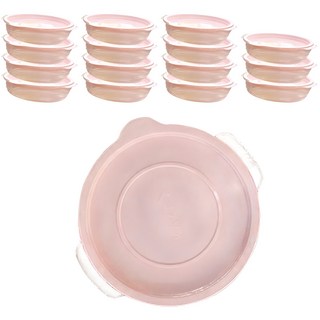 네오플램 퍼펙트씰M 유리 밀폐용기 진공 반찬통 냉동밥보관 냉장고 정리 용기 5종세트 8호, 5종 세트 8호, 1개 네오플램밥용기 12 가쯔 심플쿡 냉동밥 전자레인지 용기 인디핑크, 16개, 400ml
