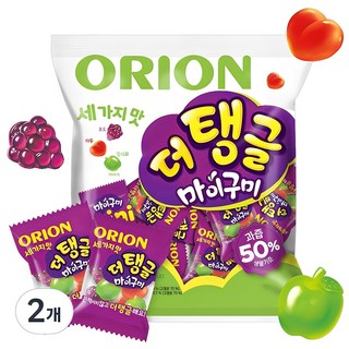 오리온 세가지맛 더탱글 마이구미 70개입 686g 2개 상품 이미지