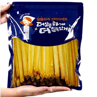 수제명가 대용량 수제 져키 - 황태스틱 500g, 1개