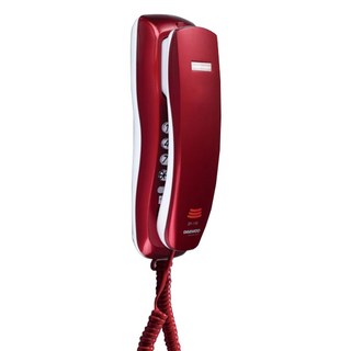 대우텔레폰 벽걸이겸용 유선전화기 DT-110 대우 DT-110(레드) 상품 이미지