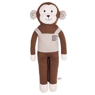밀리언달러베이비 오가닉인형 쿨쿨몽, 혼합색상, 1개