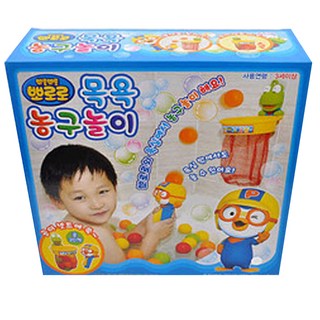 엄지 뉴 뽀로로 목욕농구놀이, 혼합 색상, 1개