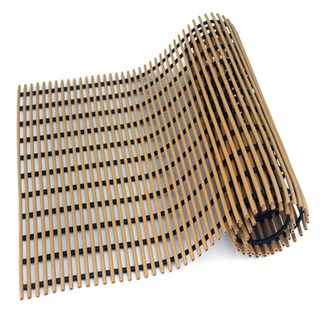 월광 미끄럼방지 욕실매트 튜브형 150 x 120 cm, 나무, 1개