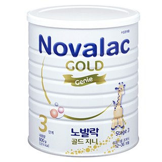 노발락 골드 지니 분유 3단계, 단일속성, 800g, 1개