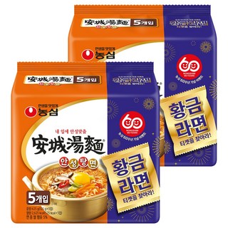 안성탕면 125g, 10개