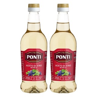 폰티 화이트 와인식초, 500ml, 2개