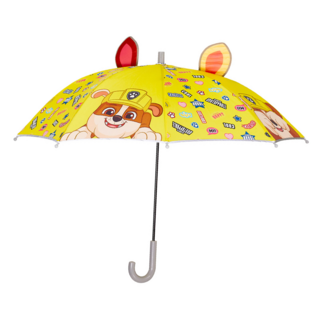 KiKimmy paw patrol 汪汪隊立大功 兒童造型雨傘, 可愛卡通造型傘面，彎勾握把設計，圓潤傘珠設計, 小礫, 1支, 80x60cm