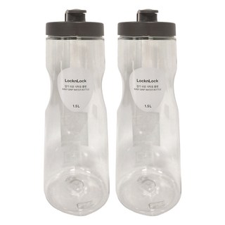 LocknLock 樂扣樂扣 PET冷水壺, 灰色, 1.5L, 2個