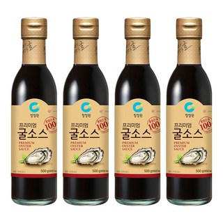 청정원 프리미엄 굴소스 500g 4개 상품 이미지