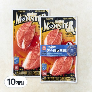 한성기업 몬스터크랩 맛살, 142g, 10개입