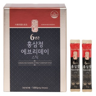 진담인 6년근 홍삼정 에브리데이 스틱 100p, 1000g, 1개