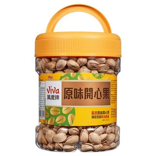 ViVa 萬歲牌 原味開心果罐 420公克 薄殼易剝 果肉飽滿, 420g, 1罐