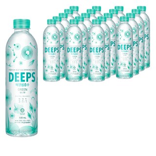 딥스 해양심층수 그린, 500ml, 20개