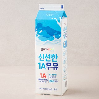 곰곰 신선한 1A 우유, 900ml, 1개