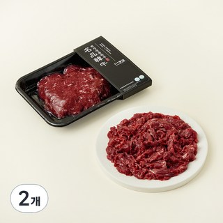 횡성한우 1++ 불고기용 (냉장), 300g, 2개