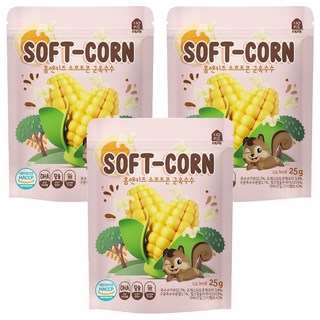 홈앤키즈 소프트콘 스위트콘 과자 25g