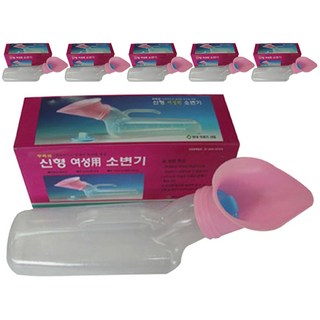 현대의료산업사 여성용 소변기, 혼합 색상, 6개