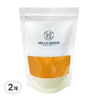 헬로우그린 강황가루, 500g, 2개 헬로우그린 강황가루, 500g, 2개