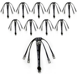 안전모 턱끈, 네이비, 10개