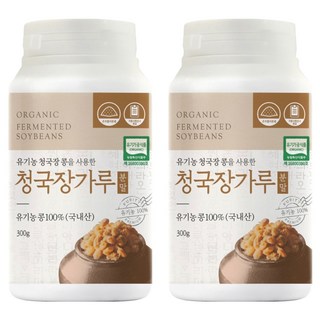 유기농마루 청국장가루, 300g, 2개