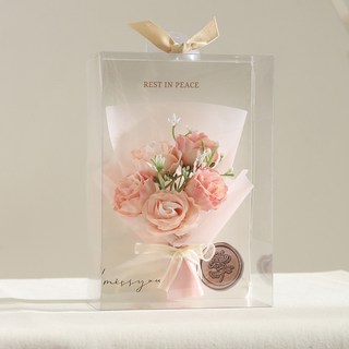 뷰티풀데코센스 자나장미 납골당 성묘 미니 꽃다발 마브 1개 상품 이미지