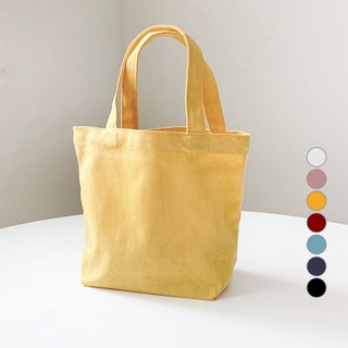 무지 캔버스 미니 에코백