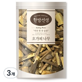 한방선생 오가피 나무 600g, 3개 세트 가시오가피열매 한방선생 오가피 나무 600g, 3개 세트 가시오가피열매