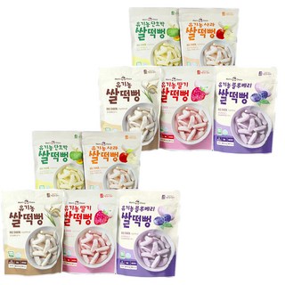 맛있는풍경 유기농 쌀스틱 3종 세트