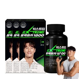 익스트림 블랙마카 1800, 120정, 3개