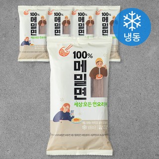 100% 메밀면 (냉동) 150g – 5봉 세트 막국수면
