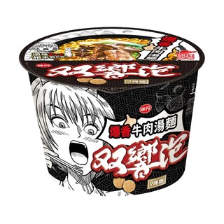 味丹 双響泡 爆香牛肉湯麵 109g, 3入