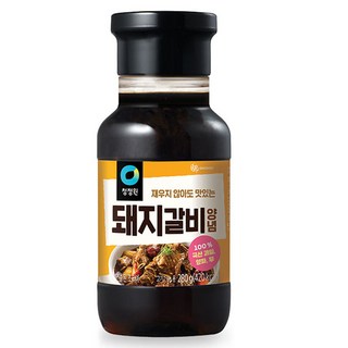 청정원 전통 돼지갈비양념, 280g, 1개
