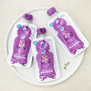 LUKT 킨디 요거트 블루베리 바나나, 85g, 1개입, 3개