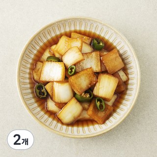 집반찬연구소 양파고추장아찌, 350g, 2개