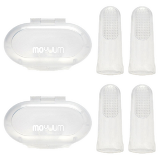 마더케이 실리콘 손가락 영유아 칫솔 2종 세트