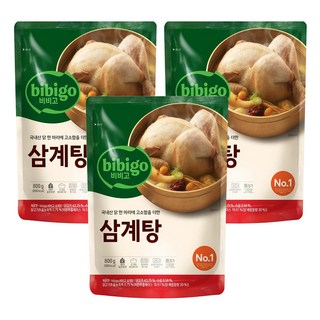 비비고 삼계탕, 800g, 3개