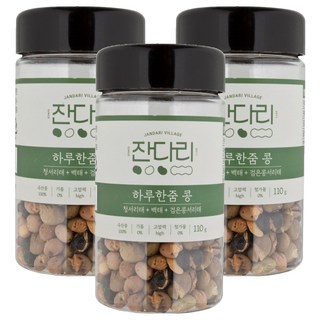 잔다리 하루한줌 콩, 110g, 3개
