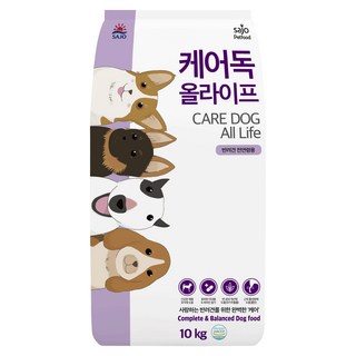 사조동아원 전연령용 케어독 올라이프 건식사료, 닭, 10kg, 1개