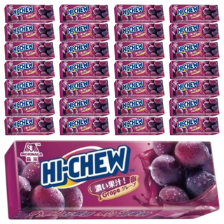MORINAGA 森永 HI-CHEW 嗨啾 葡萄口味軟糖, 32g, 40條