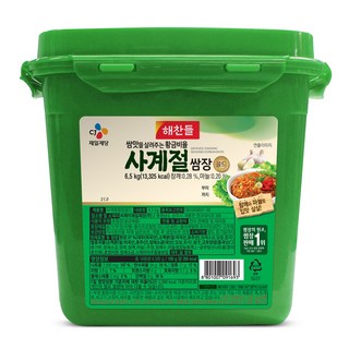 해찬들 사계절 쌈장 골드, 6.5kg, 1개 해찬들 사계절 쌈장 골드, 6.5kg, 1개