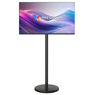 와이드뷰 FHD 스마트모니터 블랙에디션 이동식 TV거치대, 69cm, EKW27FMA11(TV), EKWBYME38(거치대)