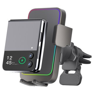 카플 차량용 무선 충전 거치대 더만운트 오리지널 CARPLE-TM1-GR, 스페이스그레이