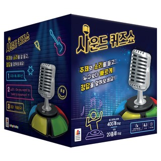 코리아보드게임즈 사운드 퀴즈쇼, 혼합색상, 1개