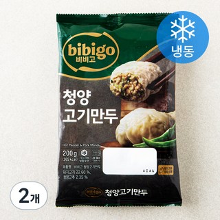 비비고 청양 고기만두 (냉동), 200g – 2개 세트 일미만두 비비고 청양 고기만두 (냉동), 200g – 2개 세트 일미만두