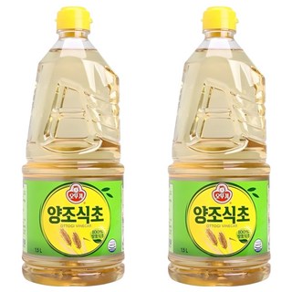 오뚜기 양조식초, 1.5L, 2개