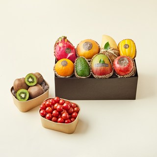 올프레쉬 과일소물리에 프리미엄 제철과일 혼합선물 3호 + 선물용 가방, 3.41kg, 1세트
