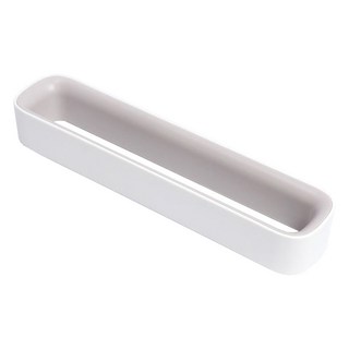 리빙홈디테일 홈 접착식 슬리퍼 걸이 거치대, 화이트, 1개